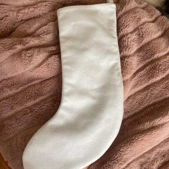 TARGET WONDERSHOP COLORFUL POM POM FLEECE CHRISTMAS STOCKING NWT - Picture 8 of 11